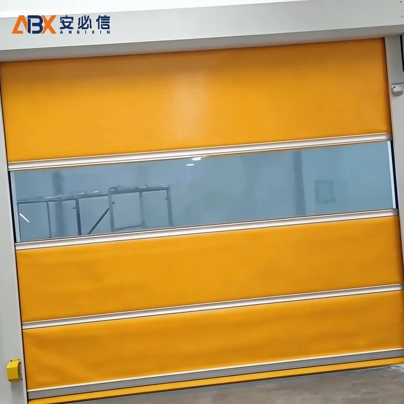 上饶软质快速门项目案例｜安必信工业门厂家